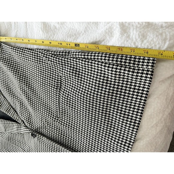 Rafael Women’s Houndstooth Blazer Size M Black Off White Vintage Oversized Fit - Picture 16 of 16